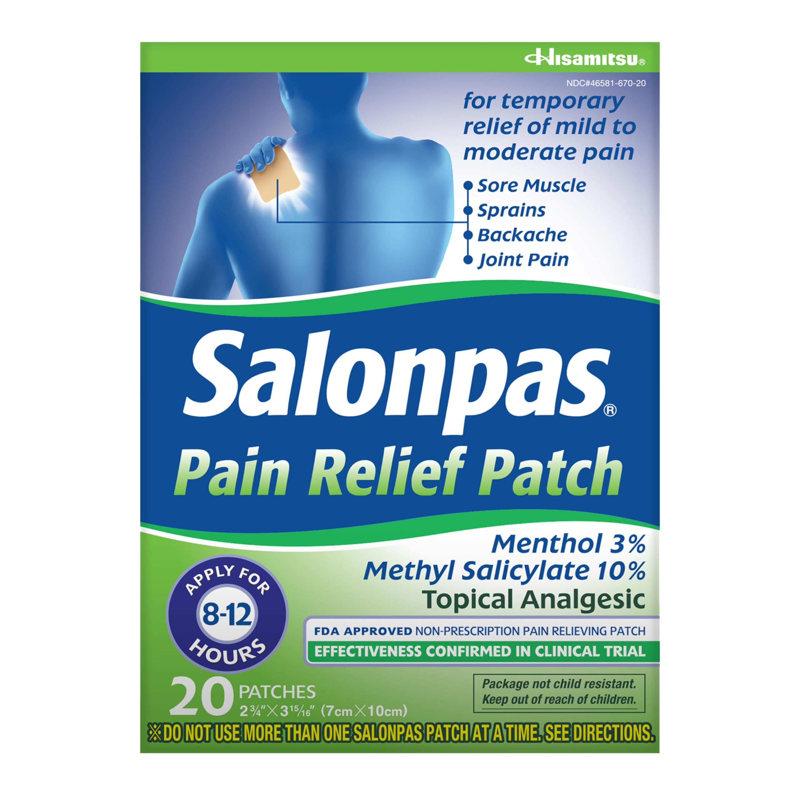Salonpas Pain Relief Patches